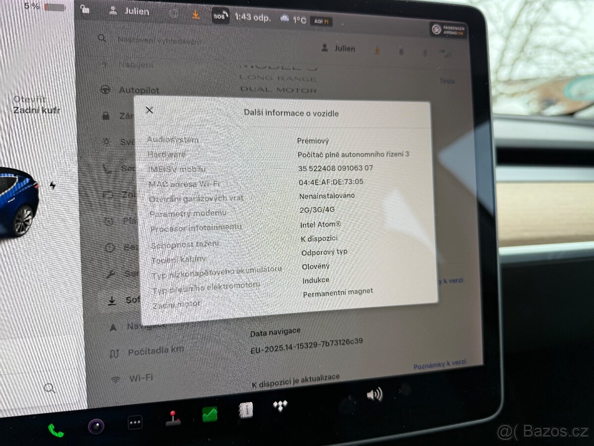 Tesla 3 Long Range AWD 2019 SoH 88% - 6