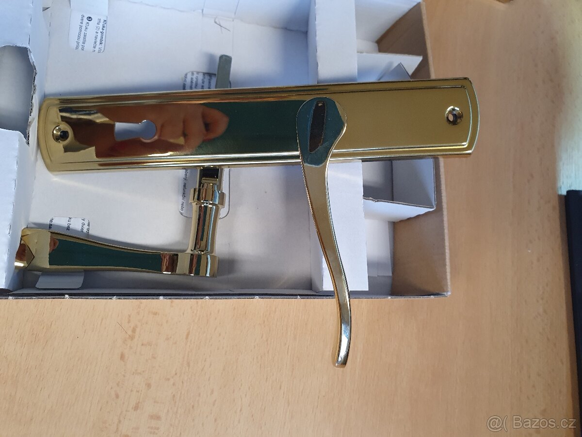 Dveřní kování TERNO Rostex zlaté klíč - 6