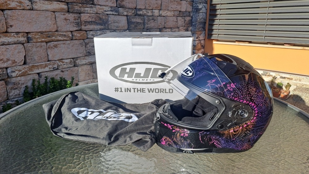 Dámská helma - HJC přilba i70 Varok MC8 vel. XS/ 53-54cm - 6