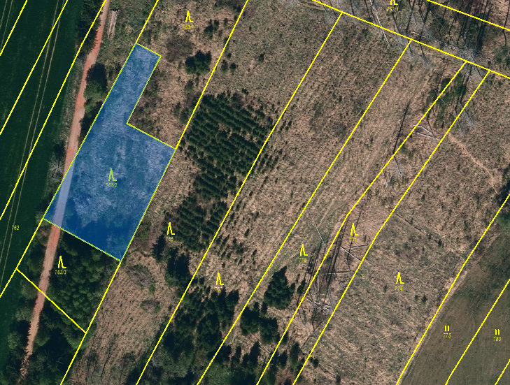 Prodej lesu 30 Kč/ m², Urbanov okr. Jihlava - 6