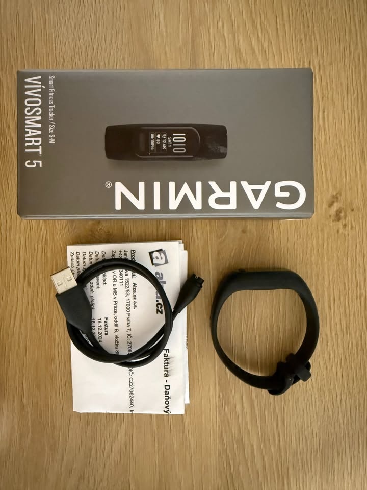 Garmin Vivosmart 5, S/M, jako nové, záruka 12/2026 - 6