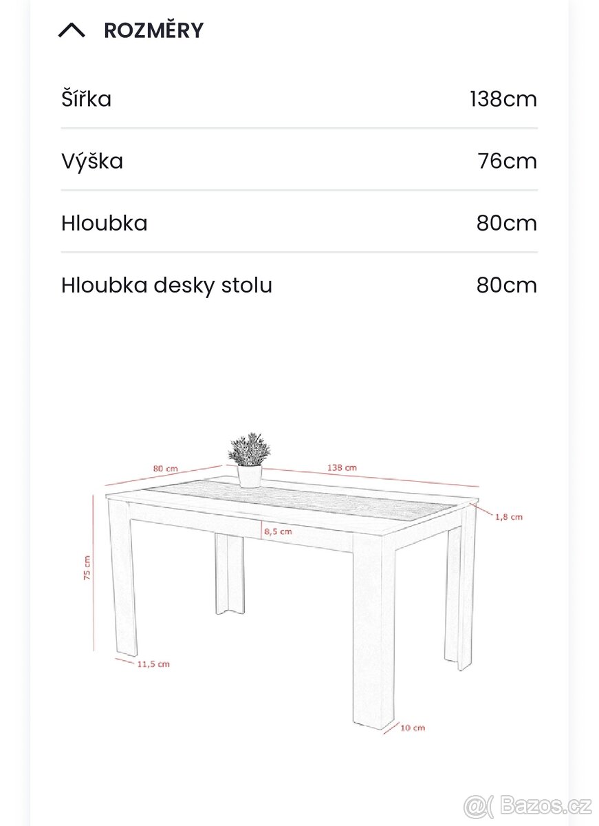 Jídelní sestava - 6