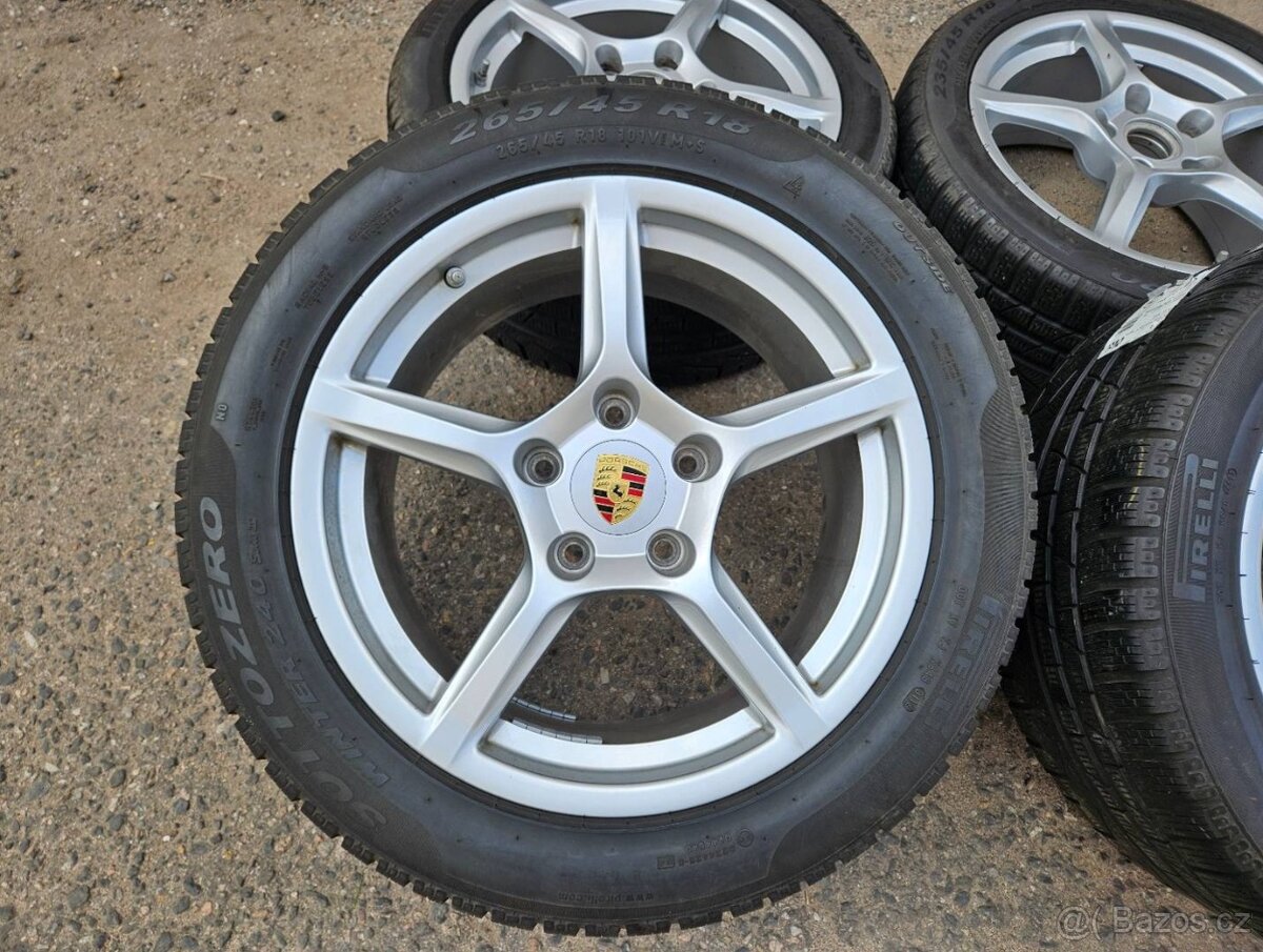 Originální alu kola Porsche 5x130 + - 6
