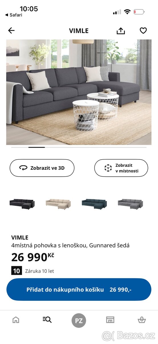 Sedačka IKEA Vilme - 6