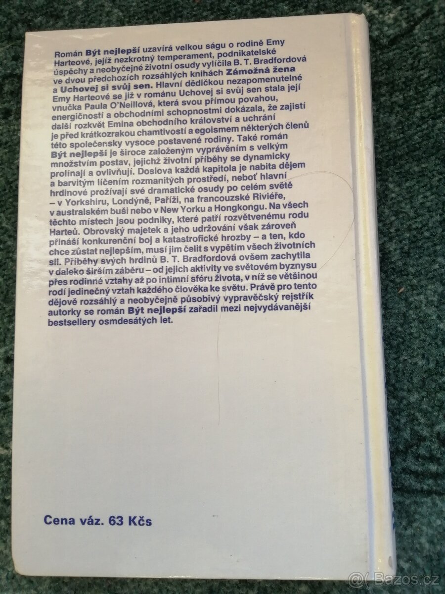 Barbara Taylor Bradfordová - 3 díly rodinné ságy - 6