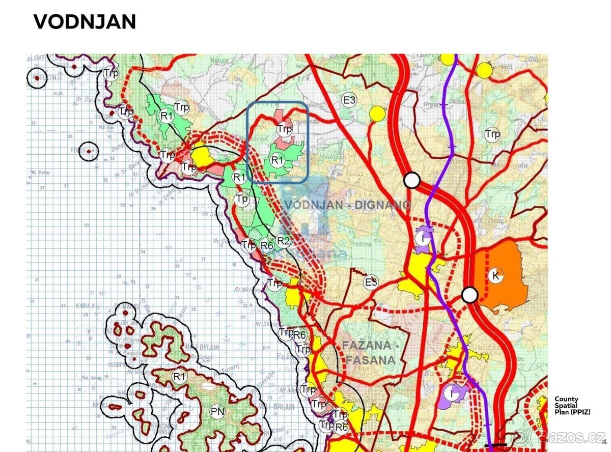 Prodej pozemku pro komerční výstavbu Vodnjan, Chorvatsko, 16 - 6