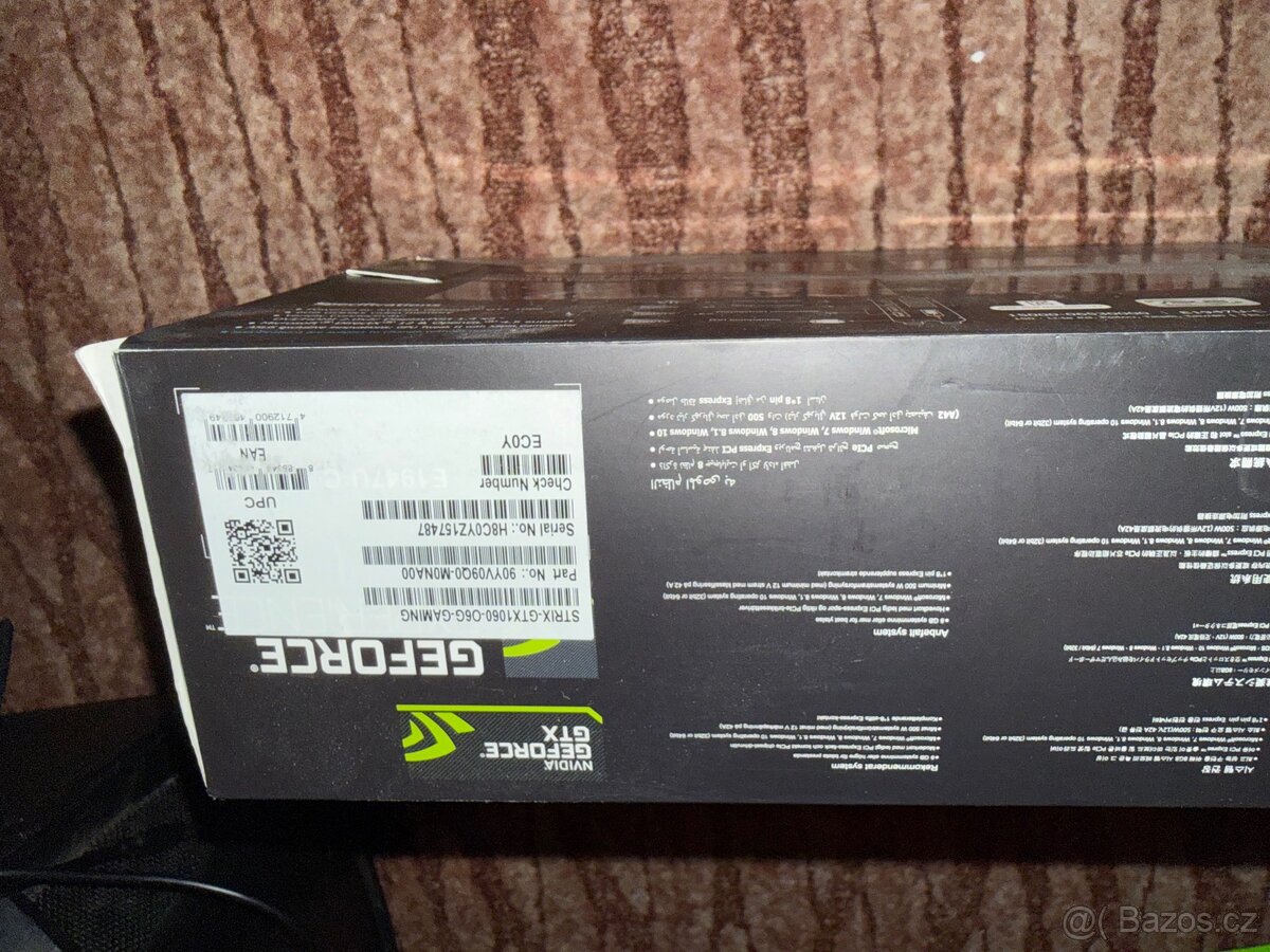 Asus ROG STRIX-GTX1060-O6G-GAMING - 6