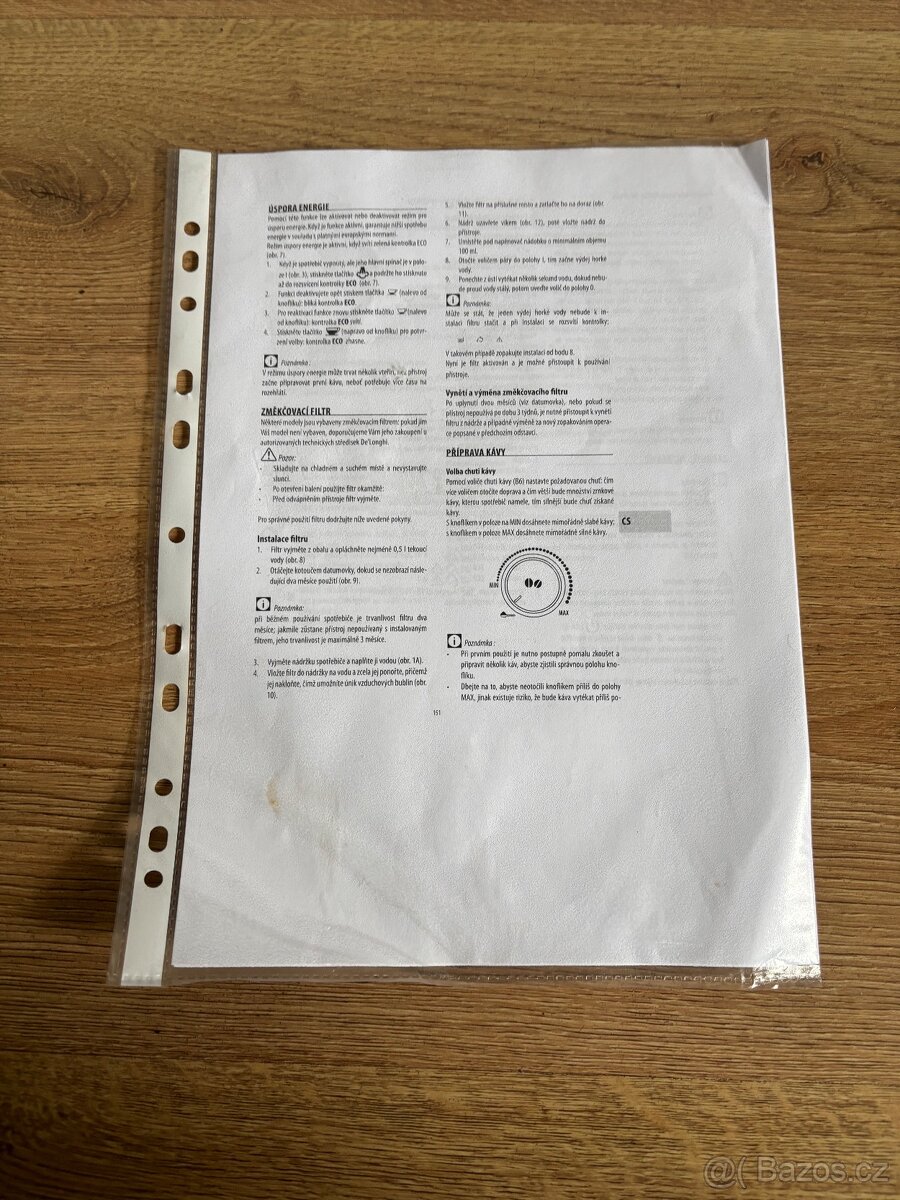 DeLonghi Magnifica S (automatický kávovar) - 6