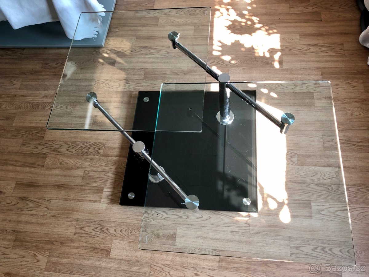 konferenční skleněný stůl - 6
