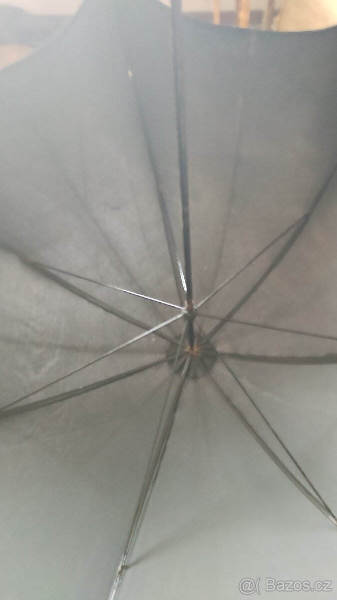 Deštník s bambusovým držadlem - 6