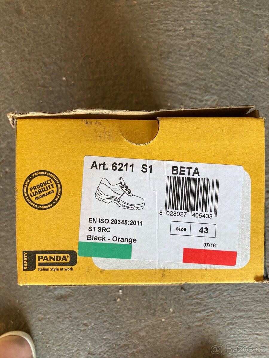 Pánské pracovní boty Panda - 6