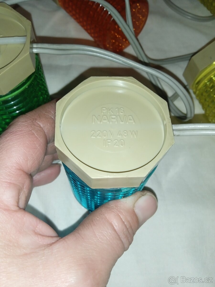 Retro světýlka na vánoční stromeček zn. PK 16 NARVA - 6