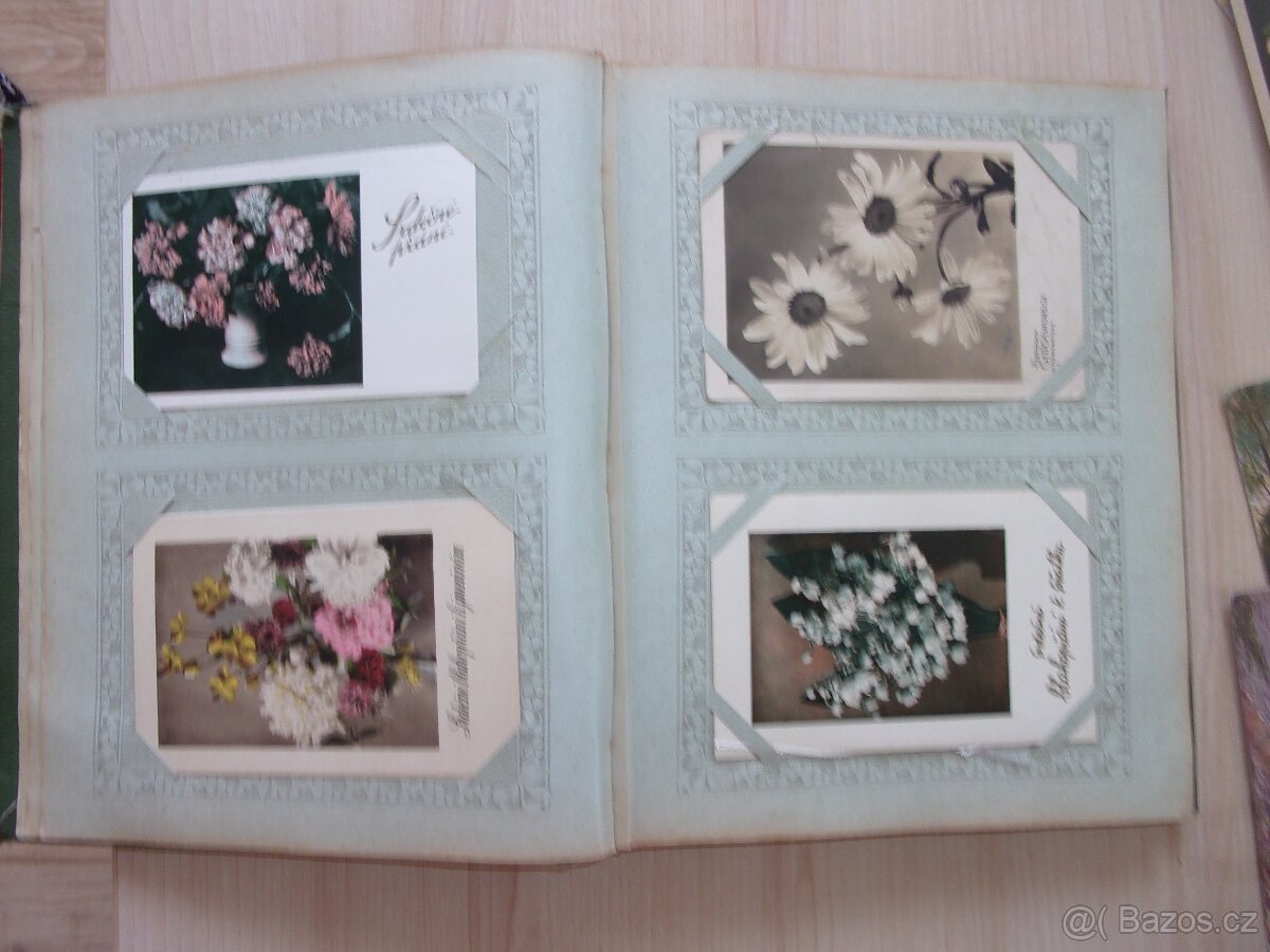 STARÉ ALBUM, ZÁSOBNÍK + POHLEDNICE, DOPISNICE... - 6
