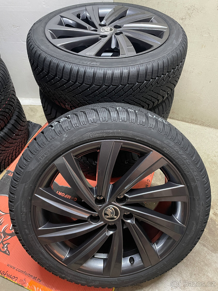 OCTAVIA 4 R18 NOVÁ ZIMNÍ SADA PERSEUS 225/45/18 95V 2024 - 6