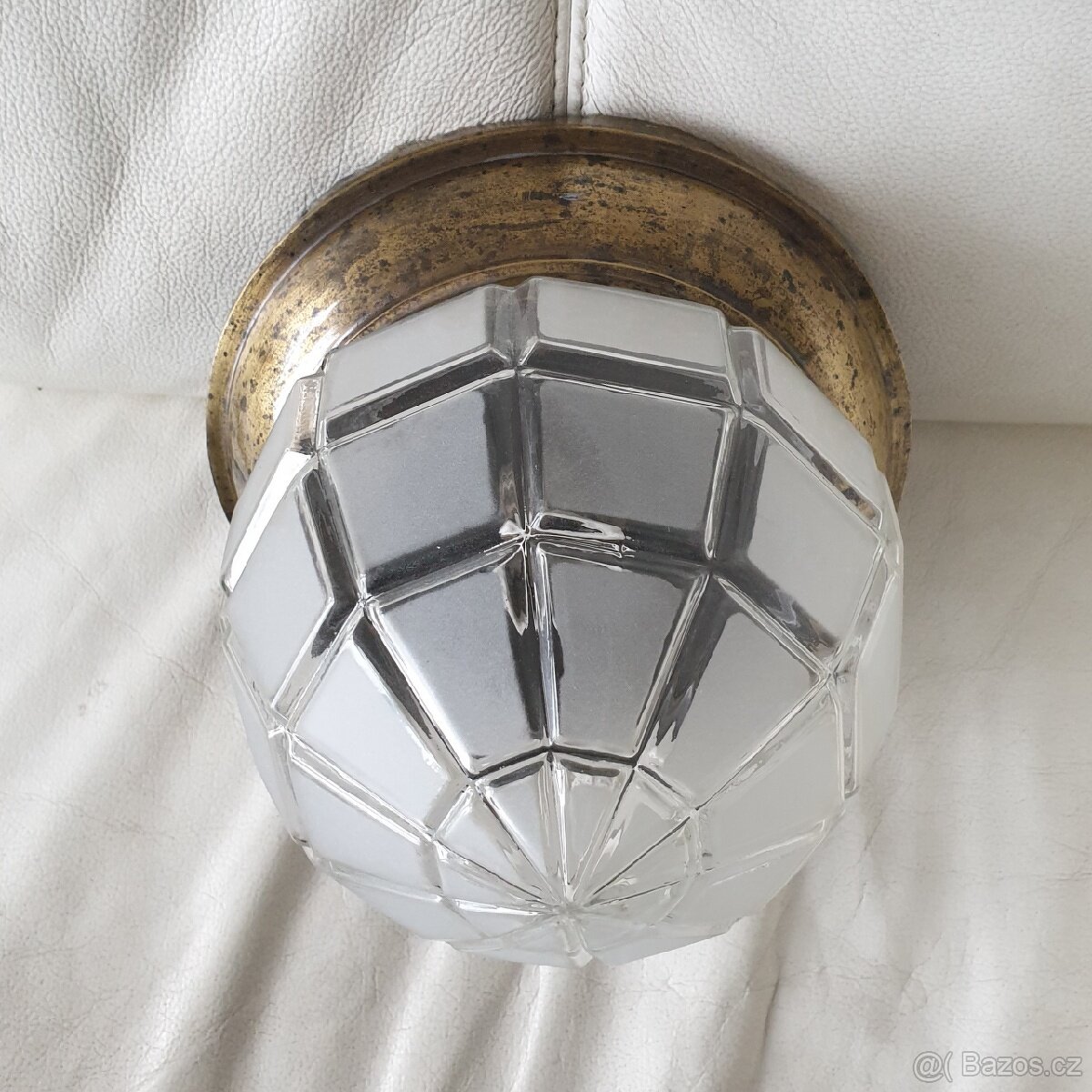 Starožitná mosaz art deco prolamované I - 6