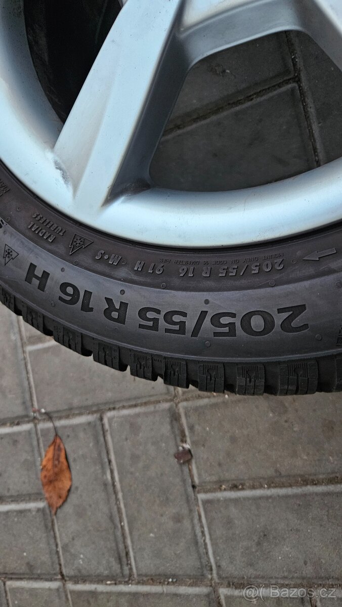 Zimní Sada Alu 5x112 205/55 R16 Audi A3 - 6