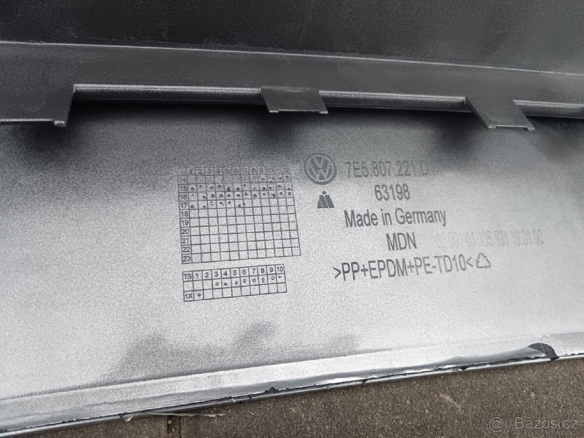 Nárazníky vw T6 Caravelle multivan California - 6