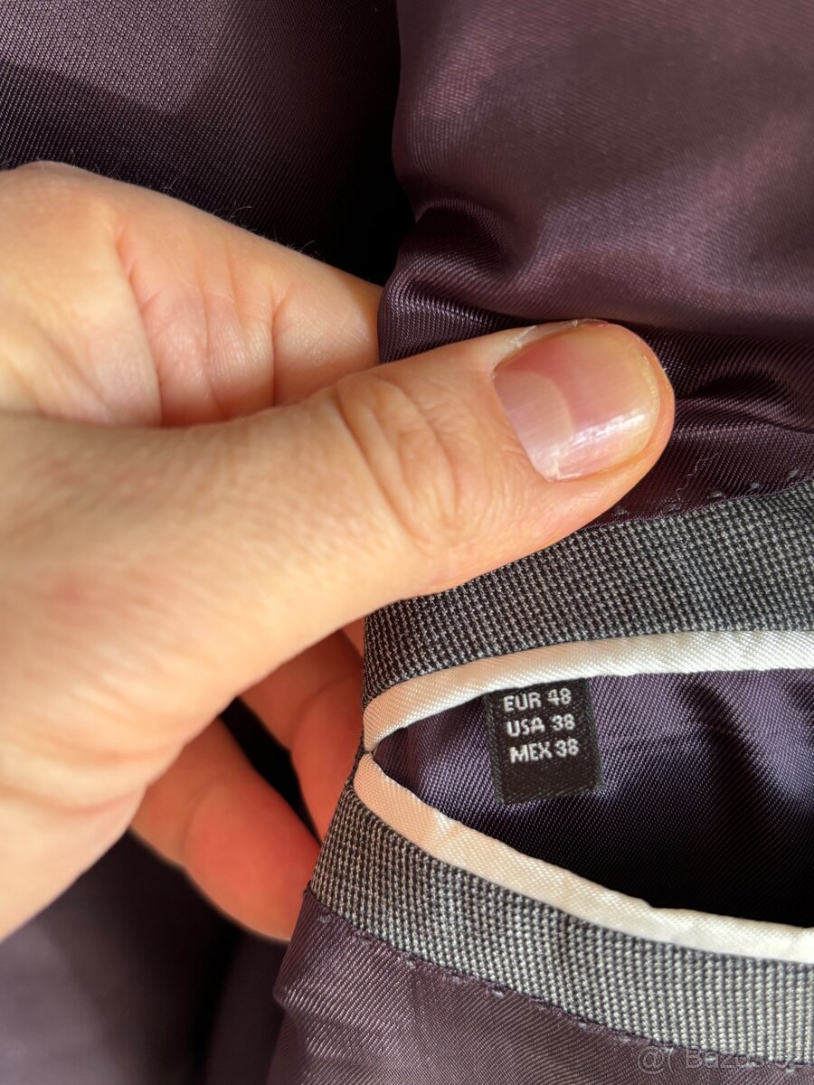 Massimo Dutti - pánské sako TOP stav - 6