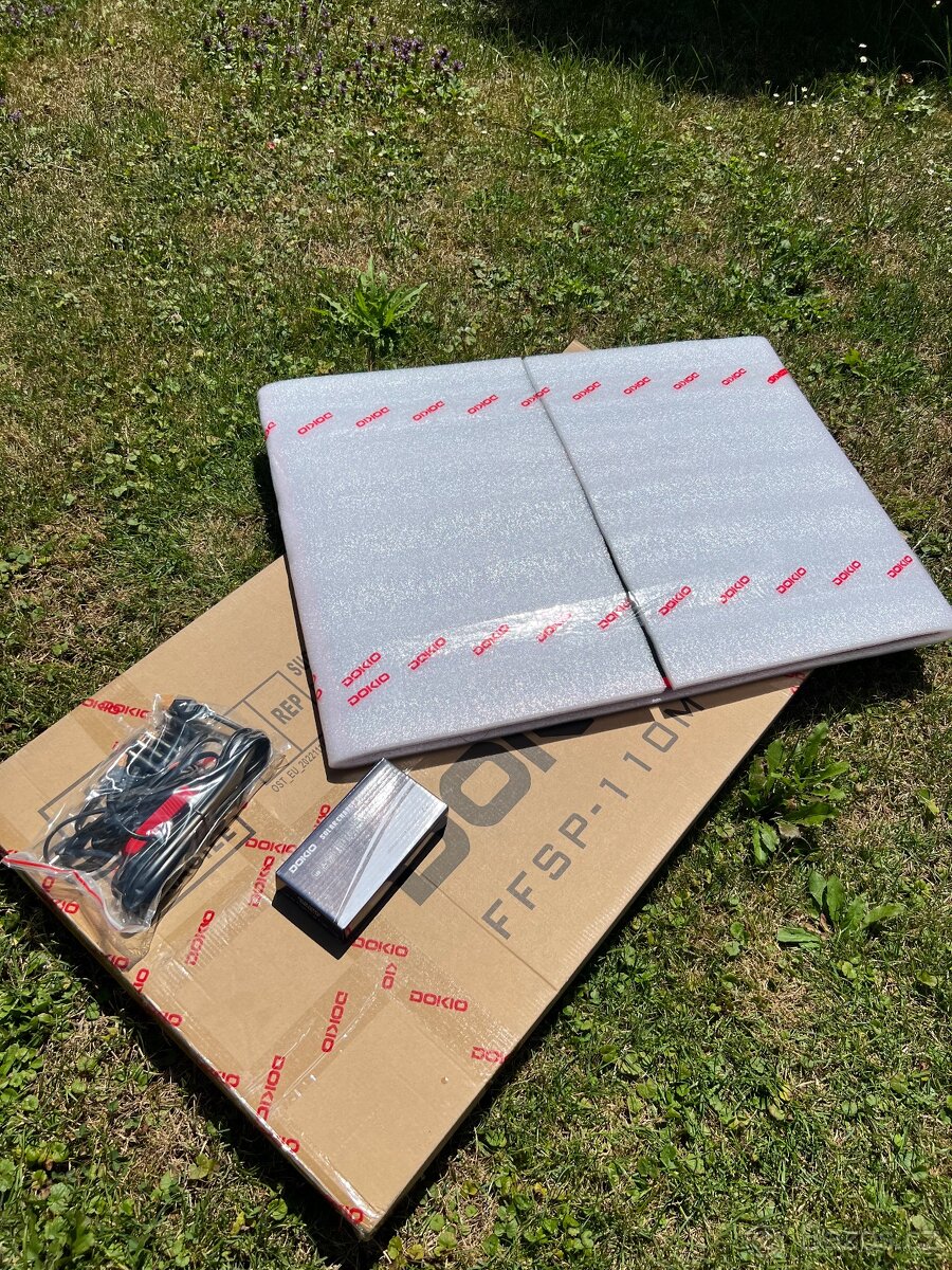 Solární panel 100W s měničem napětí - 6