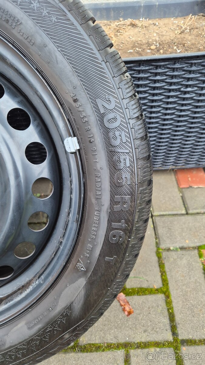 Ford Focus zimní sada ocel. disků - 6