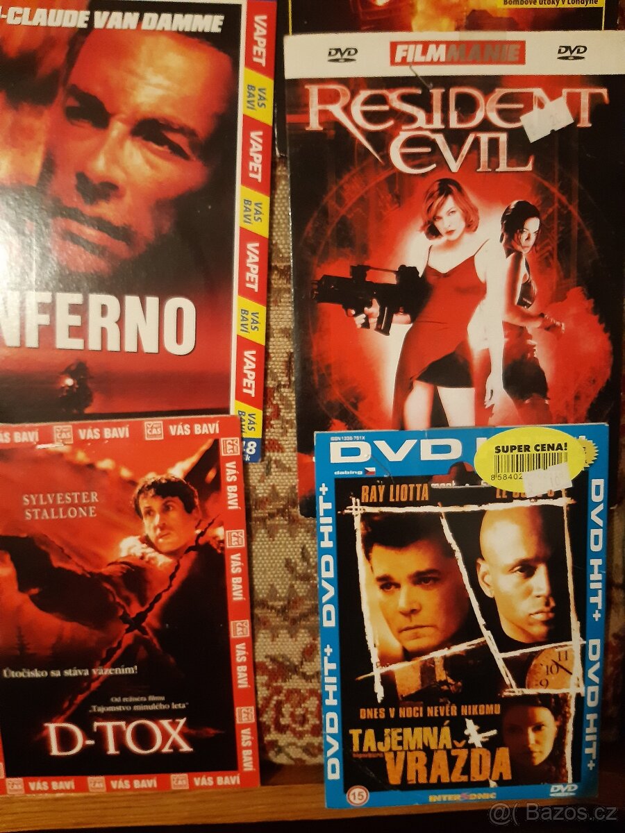 DVD filmy, CD hudba 27 ks originály - 6