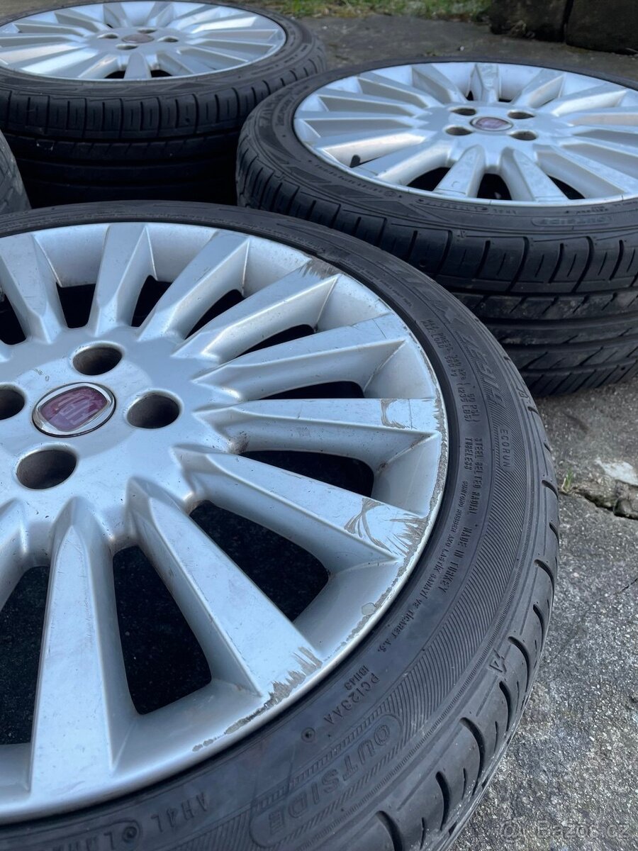 Litá kola FIAT 205/45 R17 (6,5J 4X100 ET46) - 6