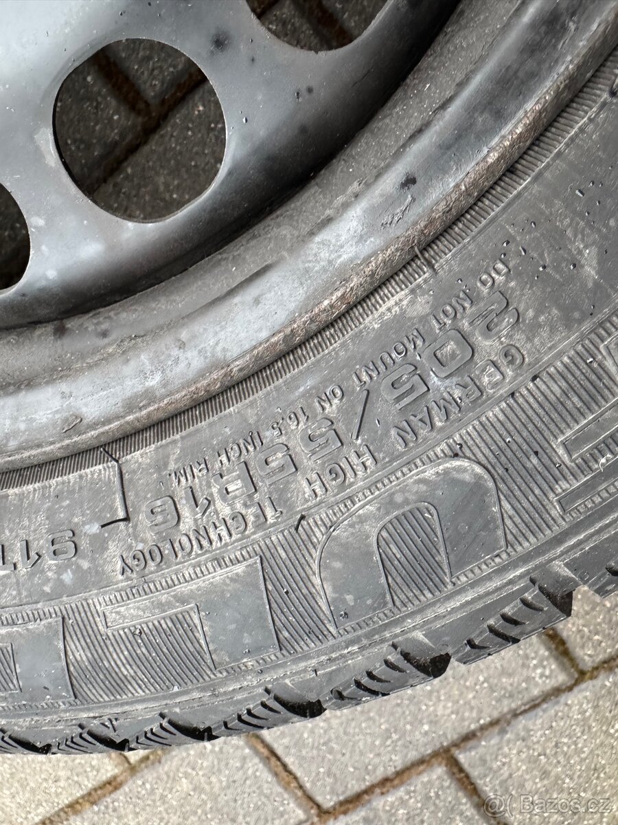 Zimni sada kol R16 205/55/16 5x112 - 6