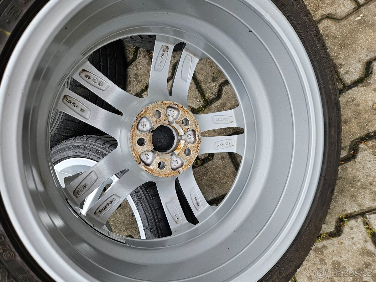 Alu kola 5x100 Letní 215/40/17 - - 6