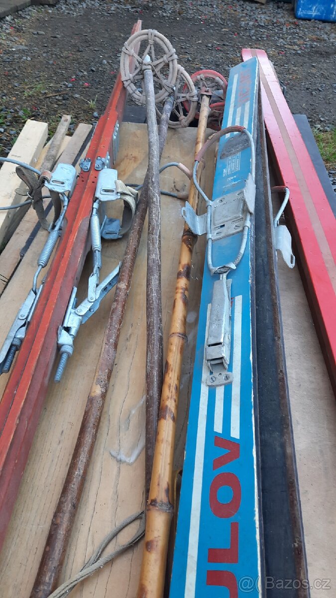 Lyže staré historie starožitnost - 6