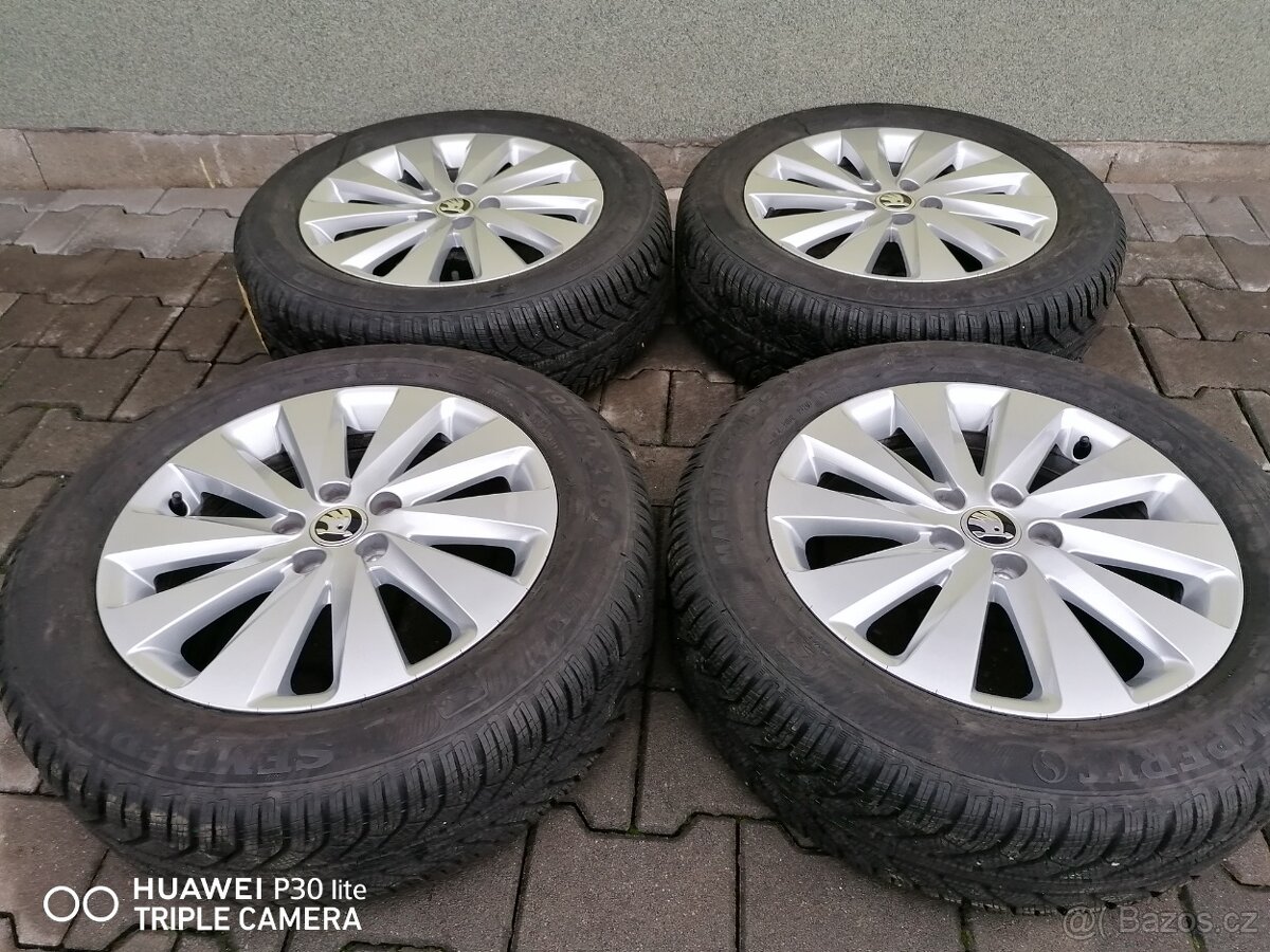 5x100 16 6J ET45 orig.Seat Arona,Kamiq,T-cross vč. zim pneu - 6