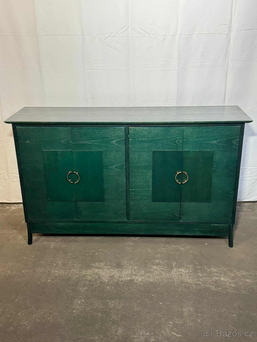Designová zelená komoda (133004) - 6