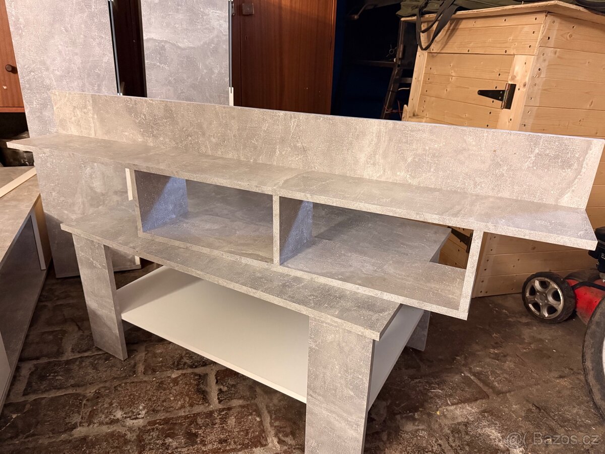 Prodej obývací stěny s poličkou a konferenčním stolkem - 6