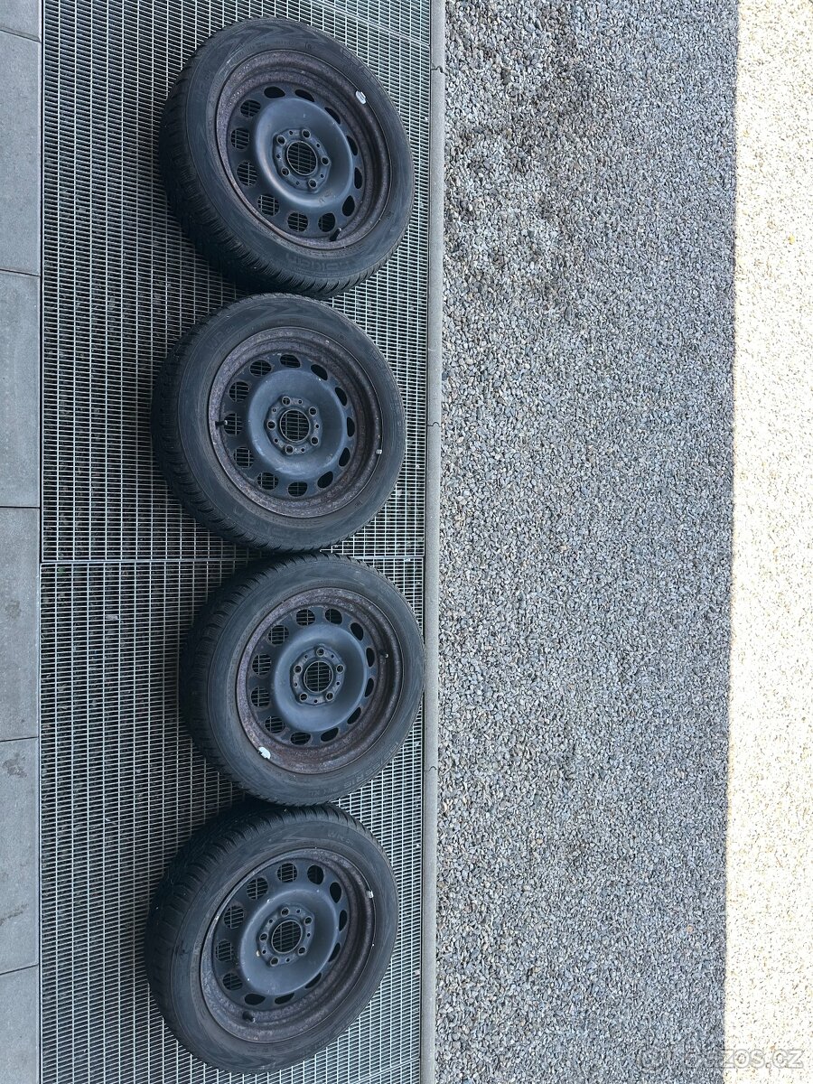 BMW 5x120 195/55 R16 - zimní sada - 6