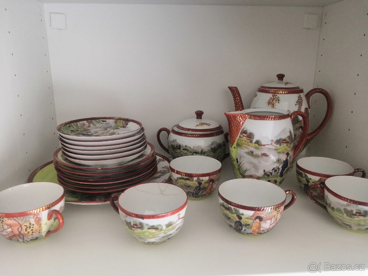 Starý Čínský porcelánový servis. - 6