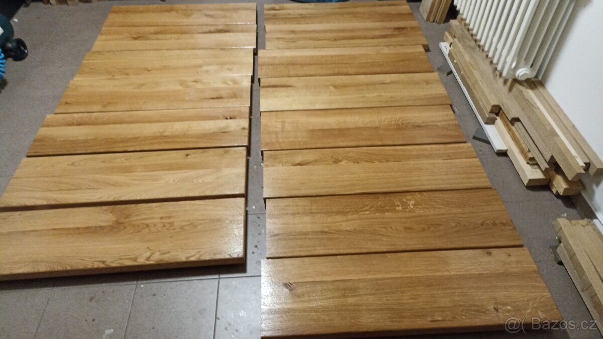 Dubové, jasanové schodnice nášlapy - 6
