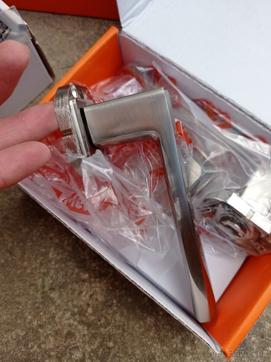 Dveřní klika Metal-Bud TOPAZ nerezová ocel - 6