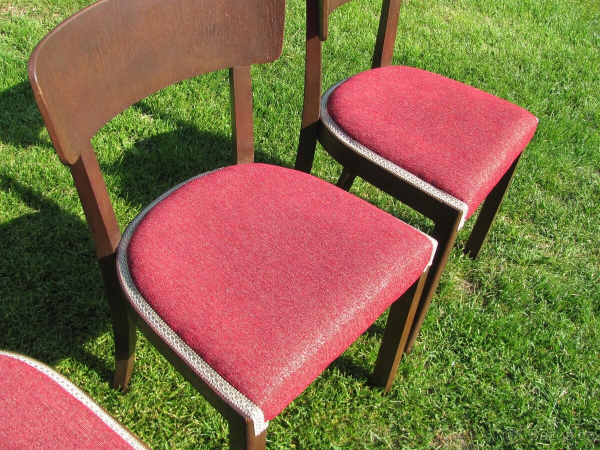 Židle pevné bytelné 4ks - 6