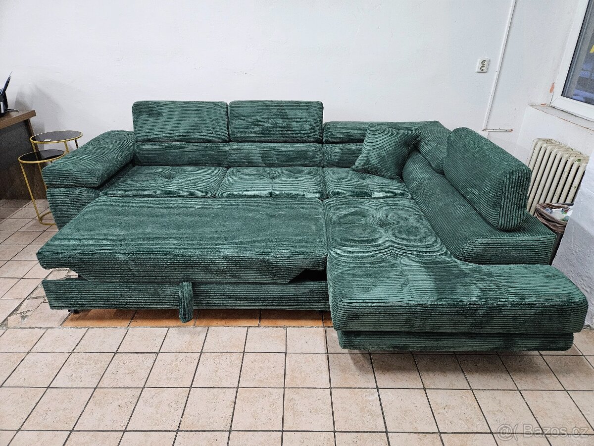 ROHOVÁ SEDACÍ SOUPRAVA- ROZKLÁDACÍ - 6