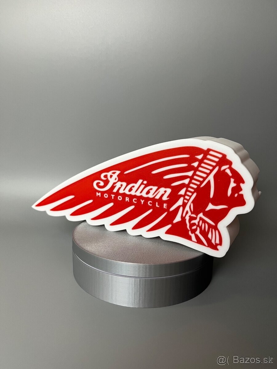 Indian LED Logo lampa - 6