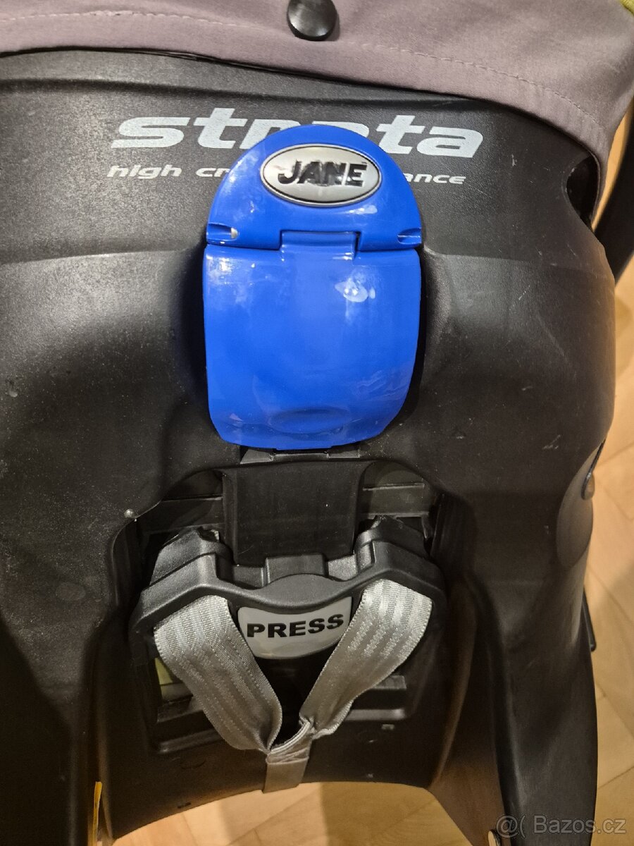 Vajíčko autosedačka Jané Strata 0-13 kg světle zelená - 6