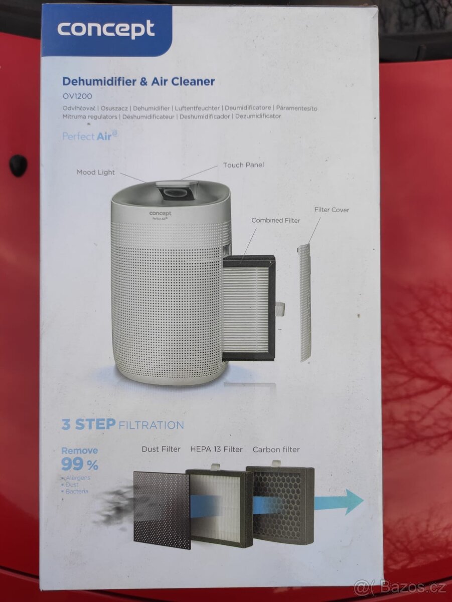 Odvlhčovač a čistička vzduchu - 6