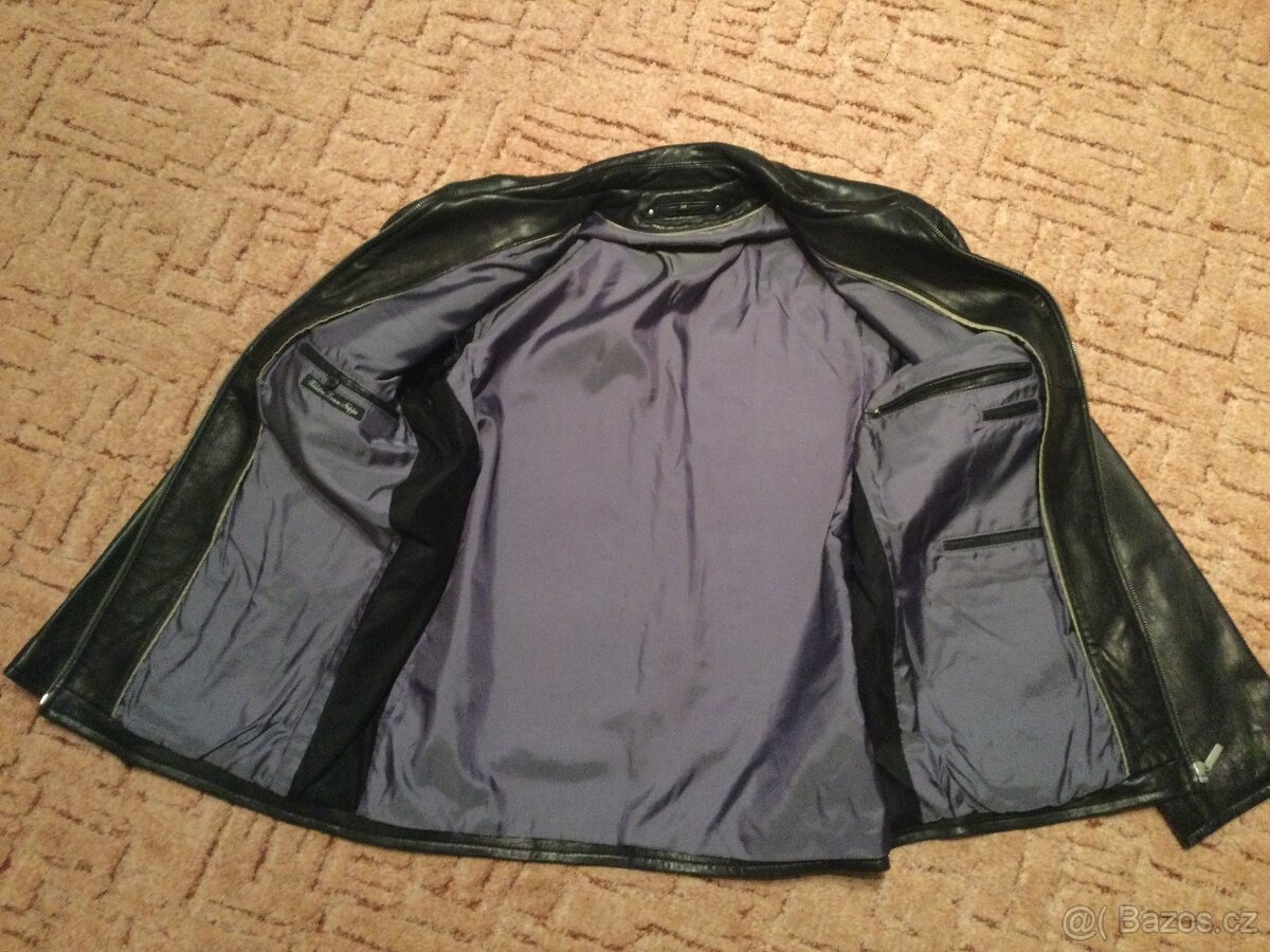 Pánská kožená bunda - 6