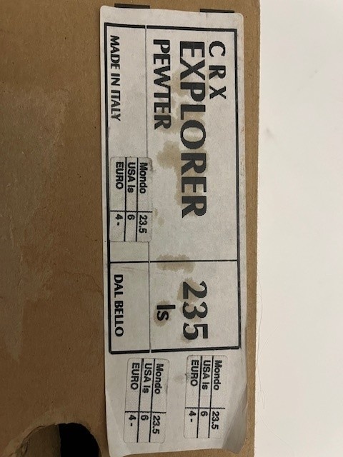 Nové dětské lyžáky 235mm - 6