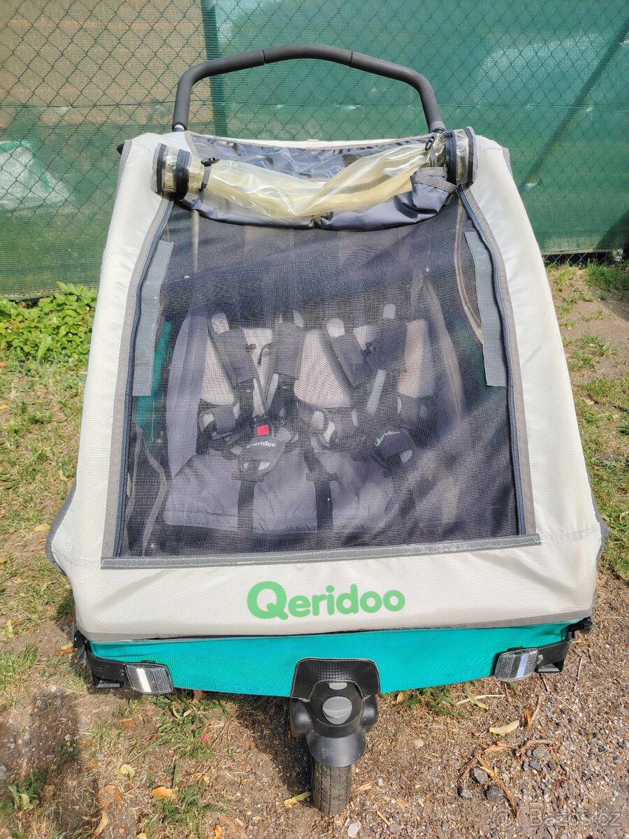 QERIDOO Vozík Kidgoo2 za kolo - 6