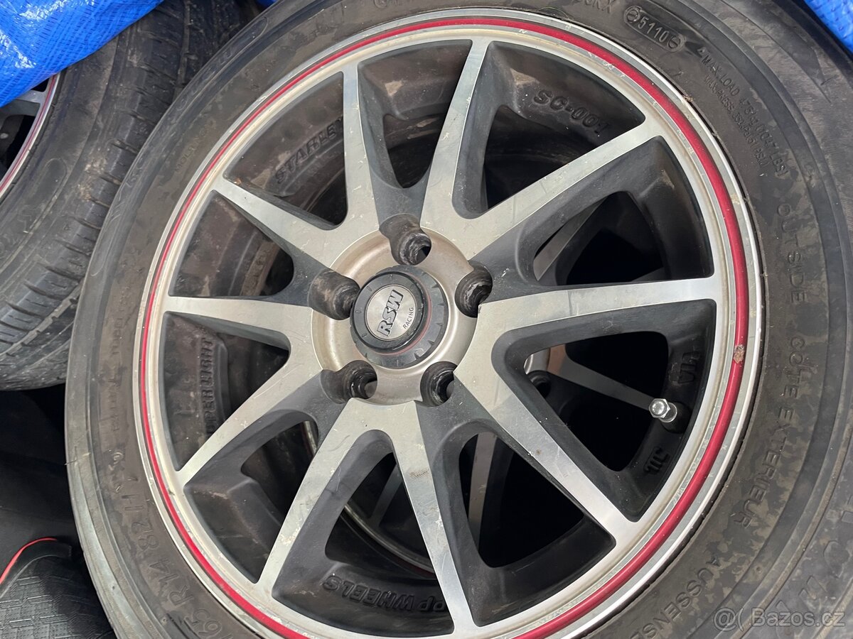 Celoroční 5x100 R14 Fabia - 6