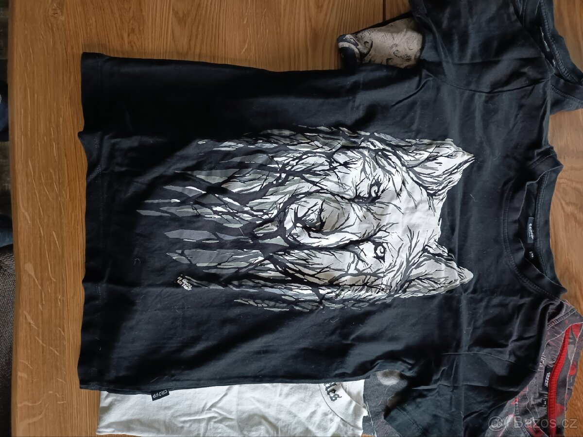 Sada Triček vel. XS - Cropp, New Yorker - 6