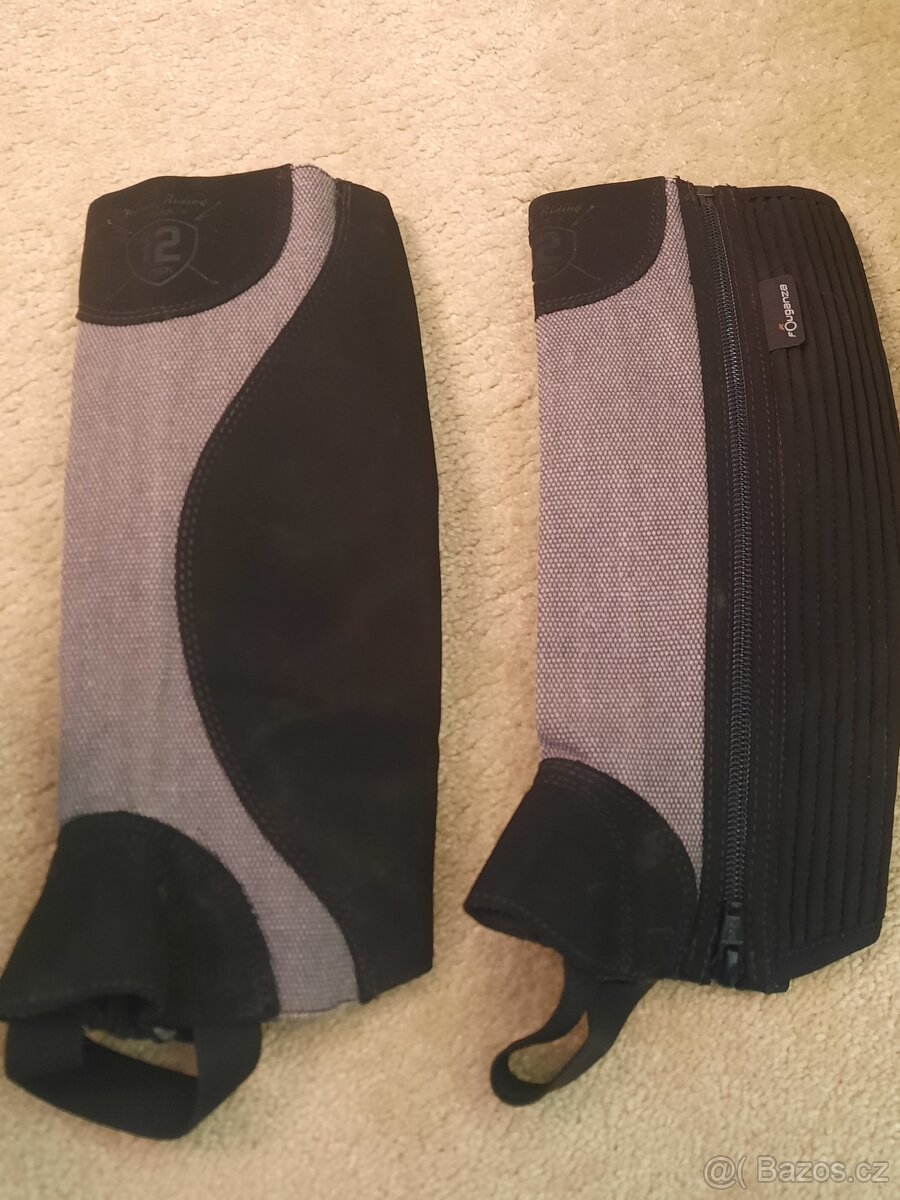 Jezdecká přilba a chrániče na koně - 6