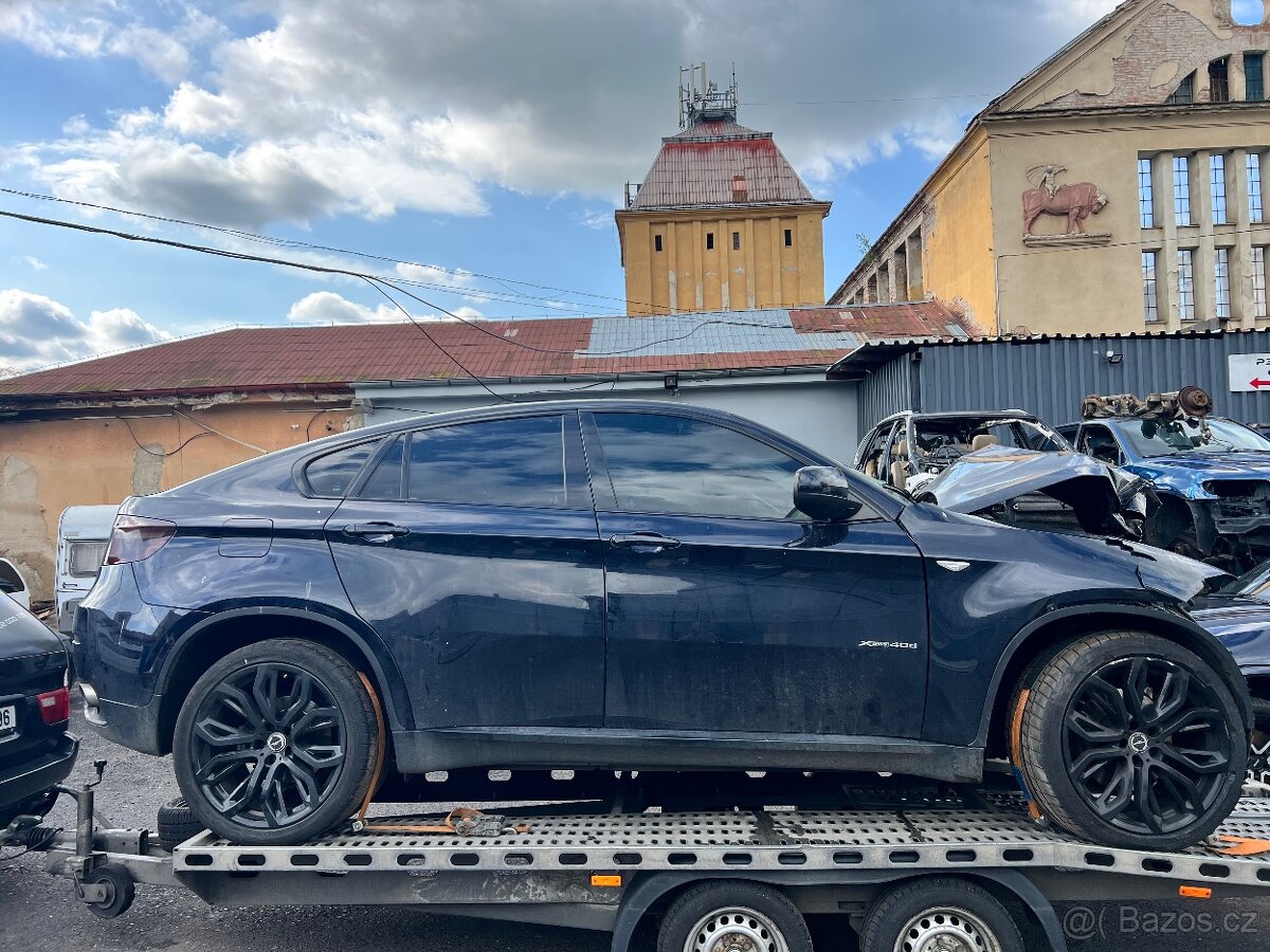 Bmw e71 x6 40d 225kw Carbon Schwartz na díly - 6
