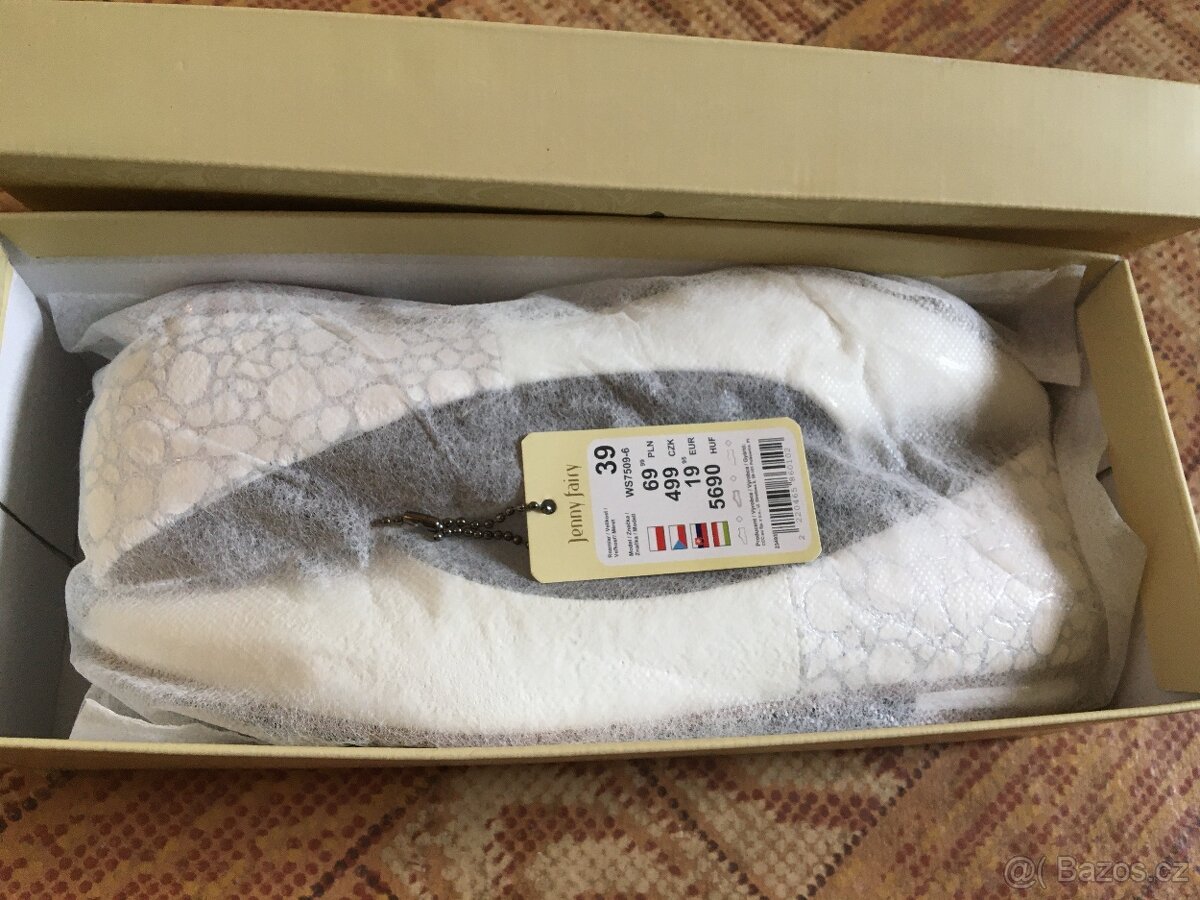 Nové baleríny vel.39 - 6