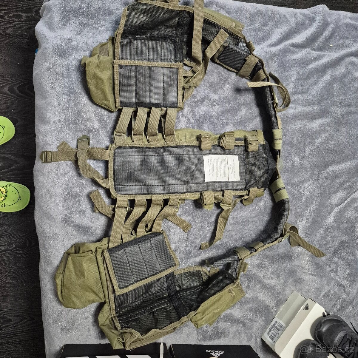 Zelená taktická vesta - 6